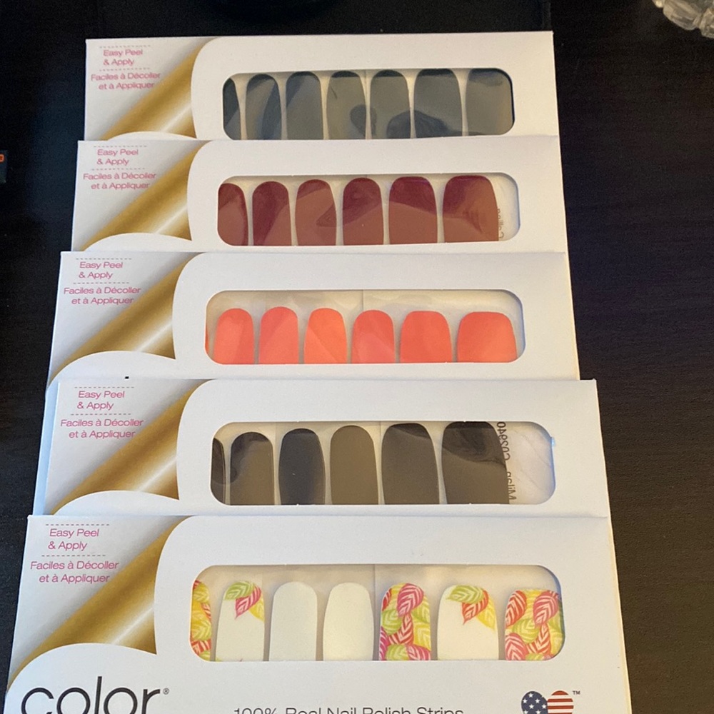 COLOR STREET - 5 DIFFERENT COLORS for $20